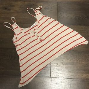 Striped crop top